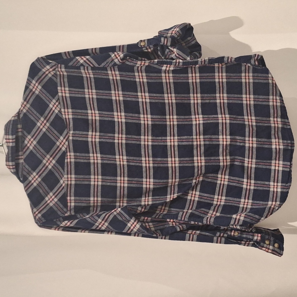 Jacks Girlfriend Bea Roll Tab Button Down Shirt S… - image 7